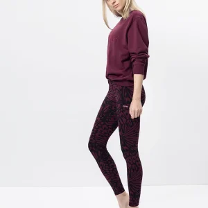 Leggings Butterfly Bio Baumwolle - rot