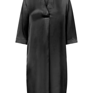 CILJE Tunika-Kleid einfarbig - Schwarz