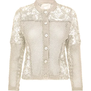DAC Jacke gestrickt - Bone