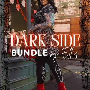 Snag Icons: The Dark Side Strumpfhosen-Bundle (3 Paar)