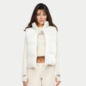 Super Puffer Vest Pearl W