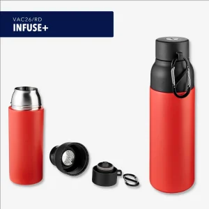 Thermoflasche INFUSE+ Rot