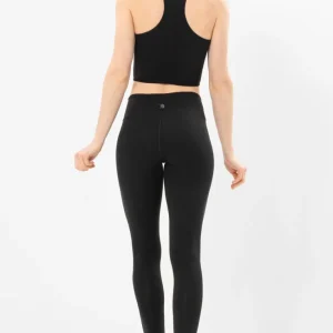 Yoga Basic Leggings Tencel™ Bio Baumwolle Luna - schwarz
