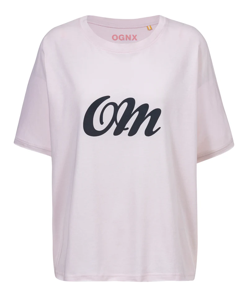 Yoga Boxy T-Shirt OM Bio Baumwolle Tencel™ Sora - rosa – Bild 6