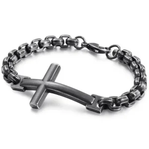 Kreuz Armband Herren