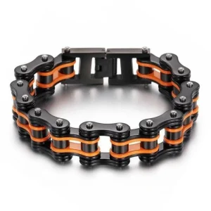 Orange Biker Armband