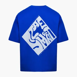 SMUDGE TEE (ROYAL BLUE)