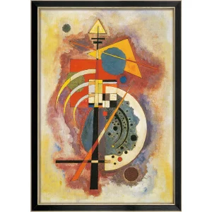 Wassily Kandinsky: Bild "Hommage à Grohmann" (1926), gerahmt
